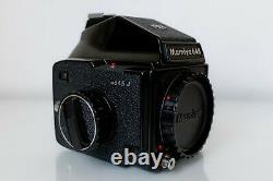 Mamiya 645j Medium Format Film Camera with Prism Finder And Sekor 45mm Lens