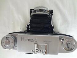 Mamiya 6 6x6 film folding camera withZuiko 75/3.5 lens from Japan Exc+++ cond 2001