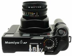 Mamiya 6 MF Medium Format Rangefinder Film Camera + G 75mm F3.5 L Lens. Hood