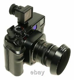Mamiya 7II rangefinder 3 lens camera set 50, 65, 80mm finder hoods manual