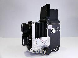 Mamiya C220 6x6 120 Film Medium Format Tlr Camera + 65mm F3.5 Blue Spot Lens