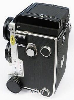 Mamiya C220 Professional TLR 120 6x6 Film Camera + 80mm f/2.8 Lens + WLF