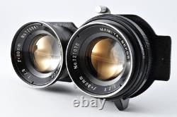 Mamiya C220 TLR Film Camera Sekor 80mm f2.8 Lens From JAPAN Very Good #132