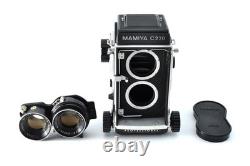 Mamiya C220 TLR Film Camera Sekor 80mm f2.8 Lens From JAPAN Very Good #132