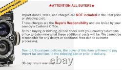 Mamiya C220 TLR Film Camera Sekor 80mm f2.8 Lens From JAPAN Very Good #132