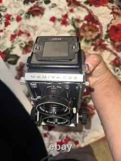 Mamiya C22 Pro TLR 6x6 Film Camera Sekor 105mm f/3.5 Lens. Send Offers