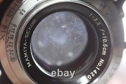 Mamiya C3 Professional TLR Film Camera Body Sekor 105mm F/3.5 TLR Lens