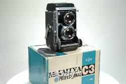 Mamiya C3 TLR Camera with f2.8 80mm Lens. Boxed. Graded EXC+ #8904