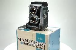 Mamiya C3 TLR Camera with f2.8 80mm Lens. Boxed. Graded EXC+ #8904