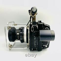 Mamiya Conversion Camera / Press Sekor P 75mm F5.6 Lens + RB67 Film Back Holder