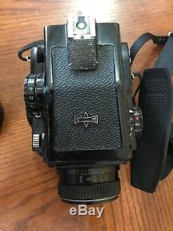 Mamiya M645 1000S With Metered Prism, 80mm And 55mm Lenses