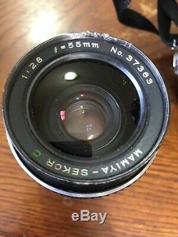 Mamiya M645 1000S With Metered Prism, 80mm And 55mm Lenses