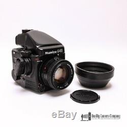 Mamiya M645 Medium Format Camera with80mm F2.8 N Lens, Prism Finder + Film Back