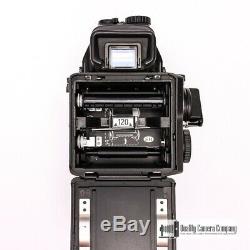 Mamiya M645 Medium Format Camera with80mm F2.8 N Lens, Prism Finder + Film Back