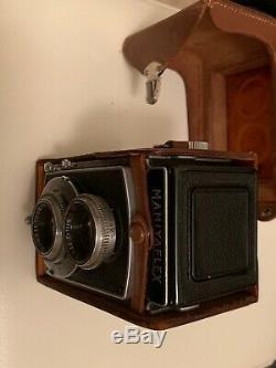 Mamiya Mamiyaflex II 120 Film TLR Camera with Setagaya Sekor 7.5cm. F3.5 Lens
