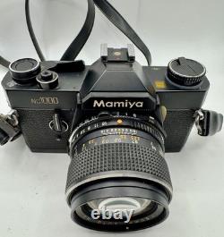Mamiya NC1000 35mm Film Camera + Sekor CS 50mm f/1.4 Lens Japan UNTESTED