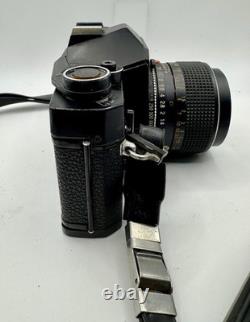 Mamiya NC1000 35mm Film Camera + Sekor CS 50mm f/1.4 Lens Japan UNTESTED