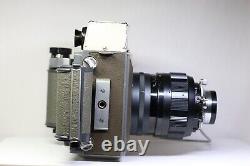 Mamiya Press Film Camera Sekor 150mm F/5.6 Lens Film Backx2 Set