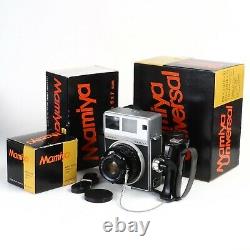 Mamiya Press Universal 6x7 120 Camera with Sekor 100mm f3.5 Lens + Strap EX+++