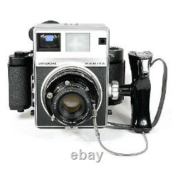 Mamiya Press Universal 6x7 120 Camera with Sekor 100mm f3.5 Lens + Strap EX+++