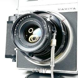 Mamiya Press Universal 6x7 120 Camera with Sekor 100mm f3.5 Lens + Strap EX+++