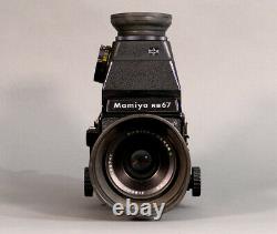 Mamiya RB67 Pro S Medium Format Camera + 150mm Lens + Chimney Finder