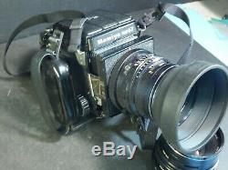 Mamiya RB67 Pro S Medium Format Film Camera with 90 MM & 127mm Lens & instructions