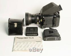 Mamiya RB67 Pro S Medium Format Film Camera with 90mm Lens, and more (Read)