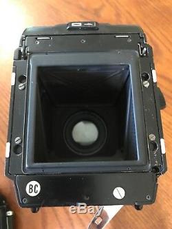 Mamiya RB67 With Two Lenses, WLF And Prism Finder