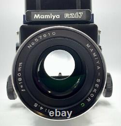 Mamiya RZ67 Pro 6x7 Medium Format 120 Film Camera Professional Portrait Lens