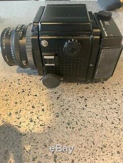 Mamiya RZ67 body and 110 mm 2.8 lens + extras