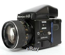 Mamiya Super 645 6X4.5 Medium Format SLR film camera kit with 80mm F1.9 lens