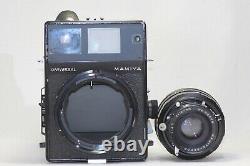 Mamiya Universal Press Black & Sekor P 127mm F/4.7 MF Lens Made In Japan