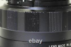 Mamiya Universal Press Black & Sekor P 127mm F/4.7 MF Lens Made In Japan