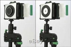 Mamiya Universal Press Pinhole Camera. Lens 0,2mm. Focal Length 40mm. F-Stop 200