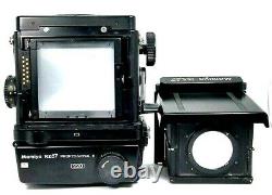 Mamiya rz67 Medium Format Camera w. WLF, 220mm FB & 150mm Sekor Lens from Japan