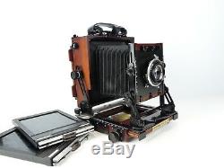 Markimage Field 45-1d Shen Hao Hzx45-11a 4x5 5x4 Camera With 180mm Congo Lens