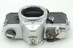 Meter OK Near MINT Pentax MX Silver 35mm Film Camera SMC M 50mm F2 Lens JAPAN