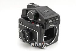 Meter Work! EXC+5Mamiya M645 Film Camera PD Finder Sekor C 80mm f2.8 Lens JAPAN