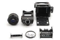 Meter Work! EXC+5Mamiya M645 Film Camera PD Finder Sekor C 80mm f2.8 Lens JAPAN
