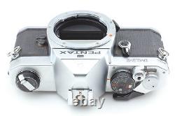 Meter Work N MINT Pentax MX SLR 35mm Film Camera Body Only Silver From JAPAN