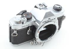 Meter Work N MINT Pentax MX SLR 35mm Film Camera Body Only Silver From JAPAN