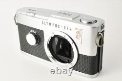 Meter WorksNEAR MINT Olympus Pen F Film Camera 40mm F1.4 Lens From JAPAN #86