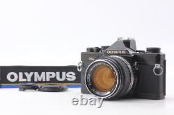 Meter Works Exc+5 Olympus OM-2N Black Film Camera 50mm f/1.4 Lens From JAPAN