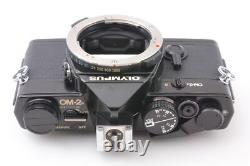 Meter Works Exc+5 Olympus OM-2N Black Film Camera 50mm f/1.4 Lens From JAPAN