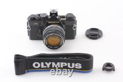 Meter Works Exc+5 Olympus OM-2N Black Film Camera 50mm f/1.4 Lens From JAPAN