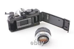 Meter Works Exc+5 Olympus OM-2N Black Film Camera 50mm f/1.4 Lens From JAPAN