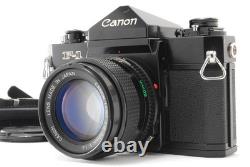 Meter Works? MINT? Canon F-1 Late 35mm Film Camera New FD NFD 50mm f1.4 Japan