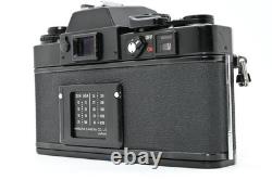 Meter Works MINT Minolta XE Black MD 50mm f/1.7 Lens Film Camera From JAPAN