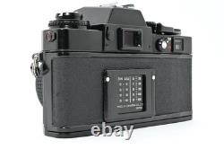 Meter Works MINT Minolta XE Black MD 50mm f/1.7 Lens Film Camera From JAPAN